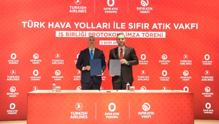 Sıfır Atık Vakfı ile THY arasında sürdürülebilir havacılık için stratejk iş birliği