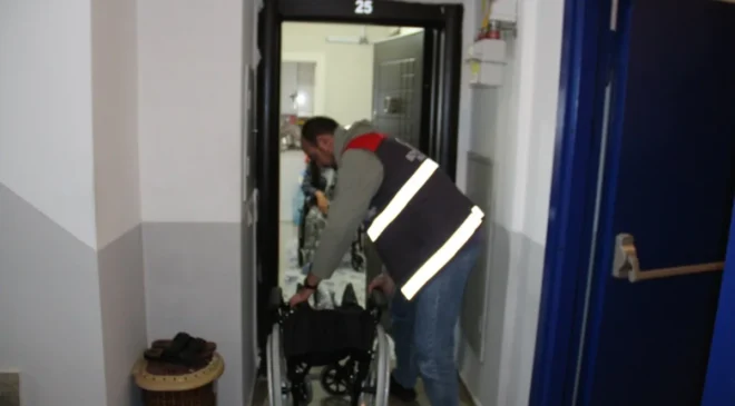 Ordu Büyükşehirden tekerlekli ve akülü sandalye desteği